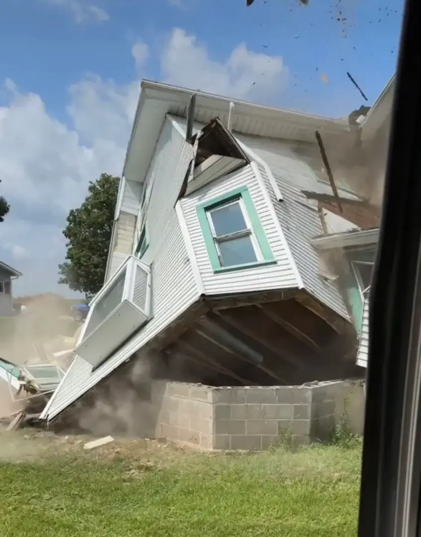 Demolition work by Salz Drainage and Excavating in Magnolia, IL